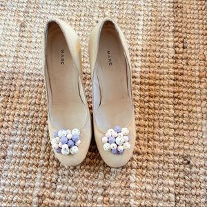 Vintage Marc Jacobs women's fabric high heels pumps - sz 7.5